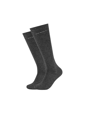 CAMANO | Herren-Stutzen 2er Pkg Anthra | 